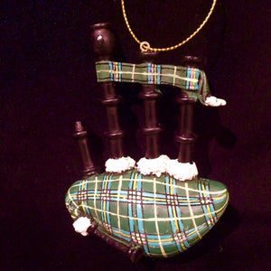 Bagpipes Christmas Ornament