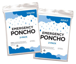 Rain Poncho - 2 Pack