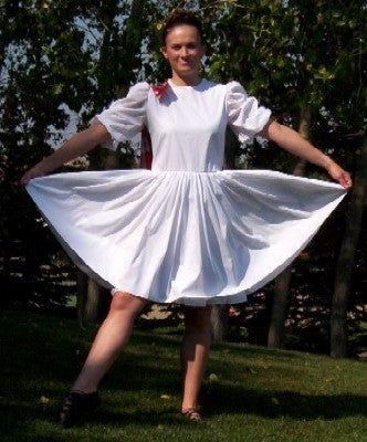 Girls White National Dress Highland In Style Girls White National Dress Highland In Style