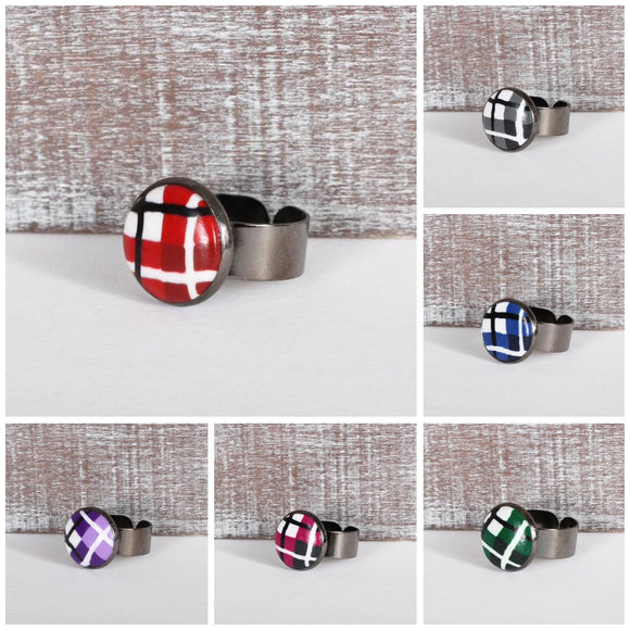 Tartan Clay Ring